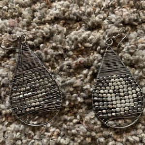Silver Hanging Earrings